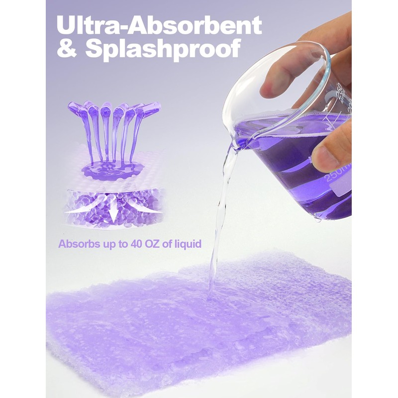 Beside Commode Liners with Absorbent Pads - Set with Disposable