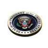 Presidential Seal 3D Wood Fridge Magnet