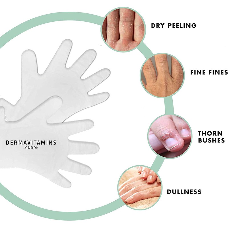 Dermavitamins Advanced Moisturising Foot & Hand Mask Bag Set