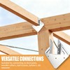 Hurricane Ties for Rafter 24 Pack 16-Gauge Hurricane Straps Brackets