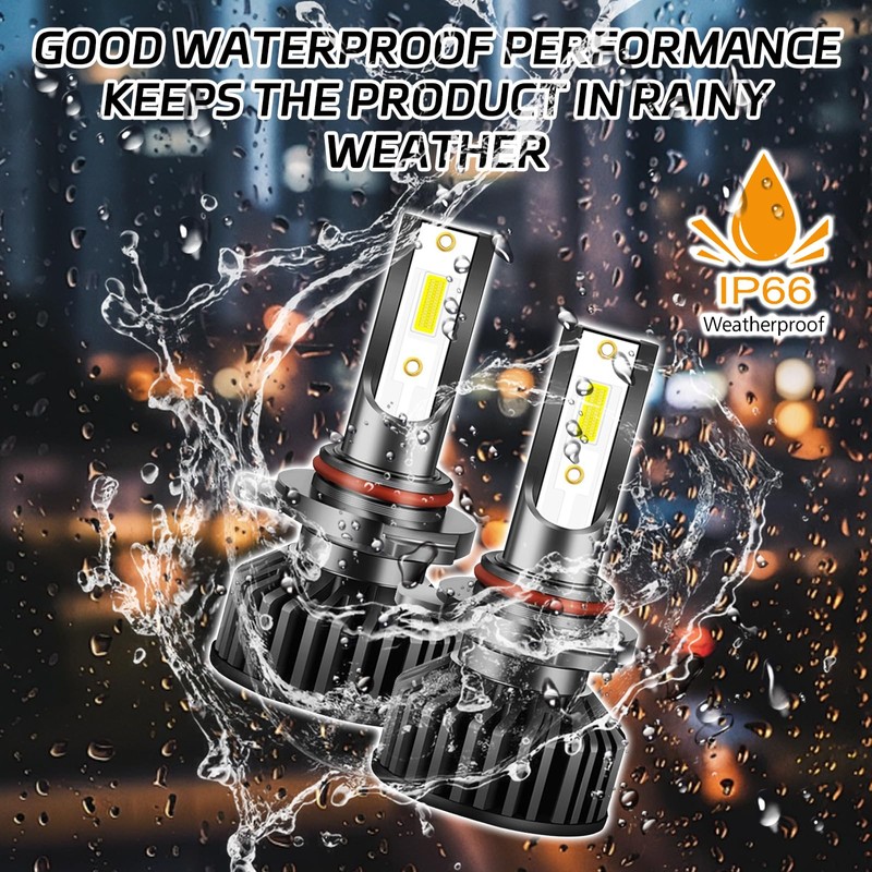 HHZL 9005 Light Bulbs Compatible for 2006-2015 Toyota RAV4 Super