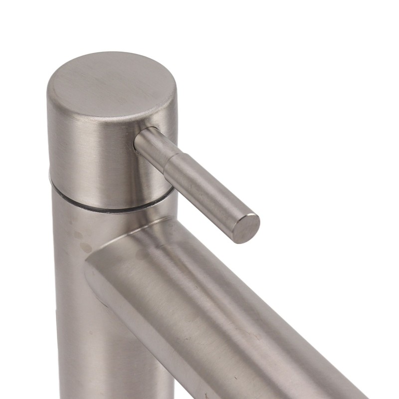 Kitchen Faucet Single Hole Stainless Steel Single Cold Sink Faucet