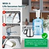 EASYSPEED Water Dispenser with Light, Electric and Portable for 5,8,10,12,13
