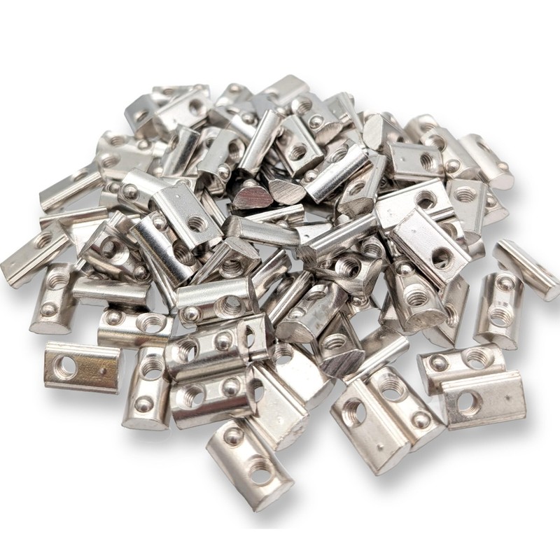 50 x M4 T-Slot Nut for 6 mm Slot 6