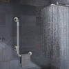 L-Shaped Grab Bars for Shower, 24x12 Inch Stainless Steel Grab