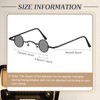 Photect Vintage Metal Frame Glasses Retro Small Sunglasses Hippy Sunglasses