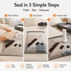 Travel Vacuum Bags with Rechargeable Electric Pump, Storage Bags（15 Pack）