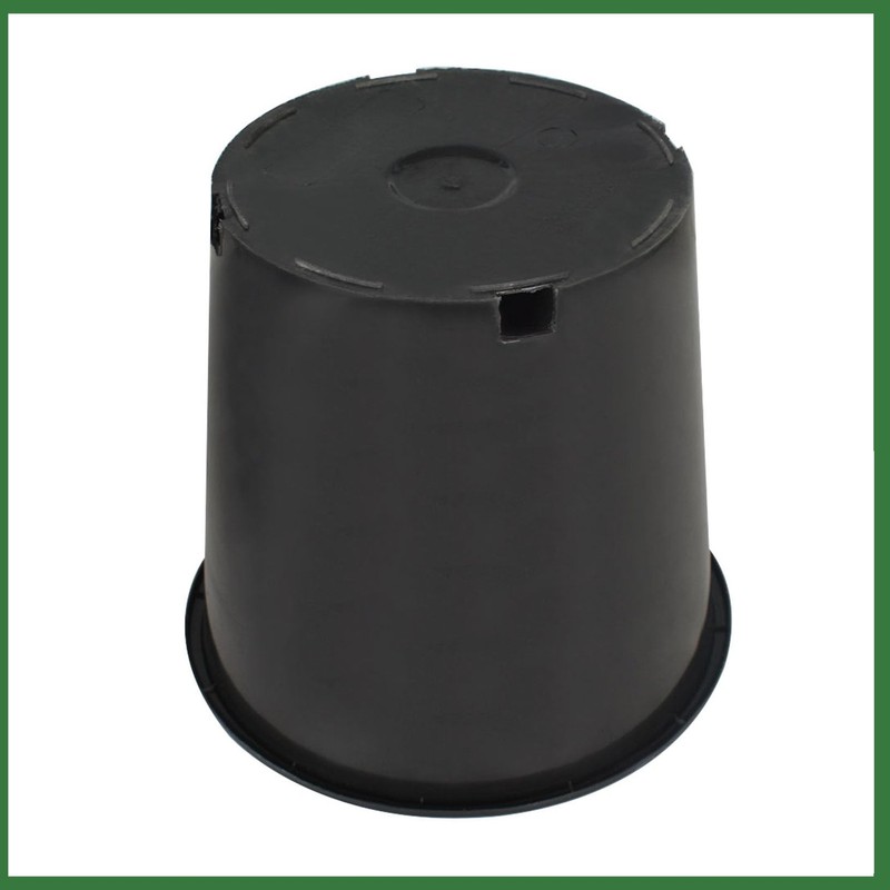 raseparter 10 Pack 2 Gallon Plastic Planter Nursery Seedling Pots