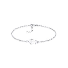 Elli Bracelet Women Anchor Pendant Maritime in 925 Sterling Silver