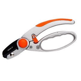 Harden 8" / 200mm Garden Pruner – SK5 Steel Non-Stick Blade, Carbon Steel Lower Blade, Ergonomic TPR Grip for Professional Gardening