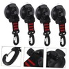 KICHOUSE 4pcs Heavy Duty Suction Cup Anchor Hooks for Camping