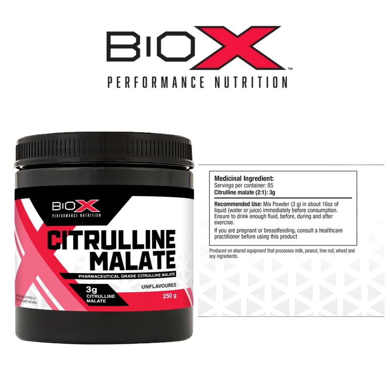 BioX Citrulline Malate | 100% Pure Citrulline Malate 2:1 Ratio