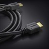 conecto HDMI Cable High Speed with Ethernet, Ultra HD, Gold-Plated