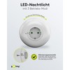 goobay 64566 LED Night Light for Socket, Snooze Light for
