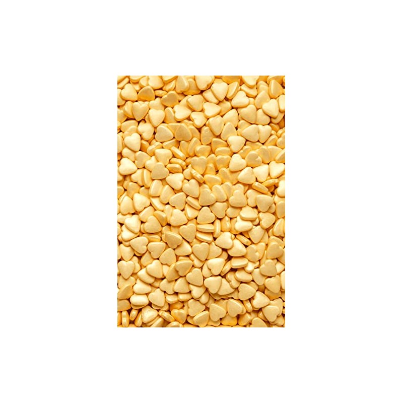 SPRINKLY - Tablet Hearts - Gold - 25g
