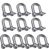 Stainless Shackle SUS304 Screw Shackle Hanging Stainless Shackle M5 M8