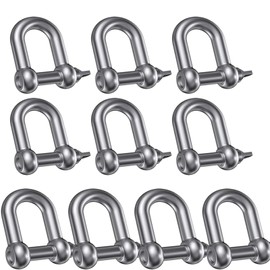 Stainless Shackle SUS304 Screw Shackle Hanging Stainless Shackle M5 M8 M10 M12 M16 (m5 10)