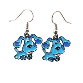 Blue Clues Earrings Metal Stud Earrings (colour 2)