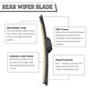 HODEE Rear Wiper Arm Blade Nut Set Replacement for KIA