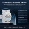 Manual Transfer Switch 63A 2P + 2P MTS AC Automatic