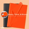 PMLAND Gift Wrapping Tissue Paper - Black and Orange- 20
