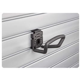 HandiWall 4" Loop Hook with Locking Bracket for Tool Storage on Slatwall Panels