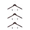 Baum Brothers Gancho Con Pinzas Para Pantalones 6 Piezas De