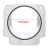 Throttle Body Adapter Plate Natural Finish Aluminum with Mounting Bolts