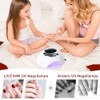 LKE 54W UV Lamp for Gel Nails with LCD Display