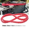 10FT Power Twist V Belt,1/2-Inch x 10 Feet A Type,