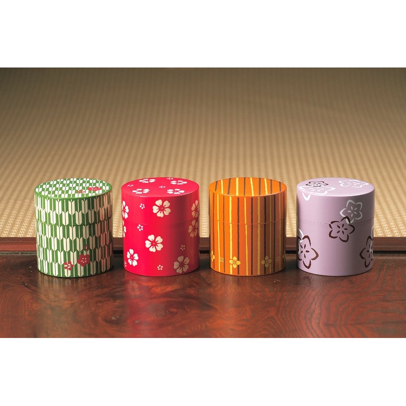 HAKOYA tea container Cherry Rabbit 56856