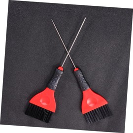 OATIPHO 2PCS Stainless Steel Hair Dye Applicator Brush with Needle Professional Pin Tail Design for Precise Application for Salon and Diy Hair Coloring