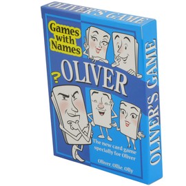 GoForItGames.com Mens or boys stocking fillers for men or boys called OLIVER (ideal as birthday gifts for him, secret Santa gifts for him, for him or original Xmas gift for the man who has it all!)