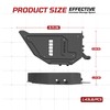 SHEAM Metal Front Door Storage Pockets for 2009-2018 Jeep Wrangler