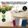 Table Cloth Home Master Flannel Waterproof Plain Colour 130 x