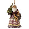 Jim Shore Heartwood Creek Victorian Santa with Tree Stone Resin