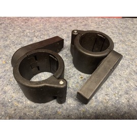 Muscle clamp Olympic 2” Bar Collars, New!