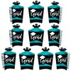 Big Dot of Happiness Teal Graduation Table Decorations - Party