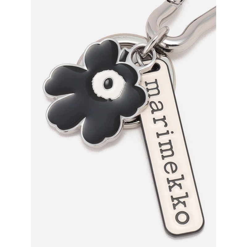 Marimekko 52_1_52249293370 Puhallus II Unikko Keychain for Women, multicolor (black