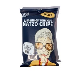 Matzo Chips, Variety Pack of Large Bags (Everything, Salted, Cinnamon Sugared) from The Matzo Project, Kosher, Vegan, Nut-Free, No Trans Fat, Nothing Artificial, 6oz, Pack of 3