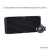 Premium Intel LGA1700 Retention Kit for Asetek-Based Liquid Coolers –