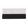 Gpio Stacking 2X20 Pin Headers Female 3Pcs 2 X 20