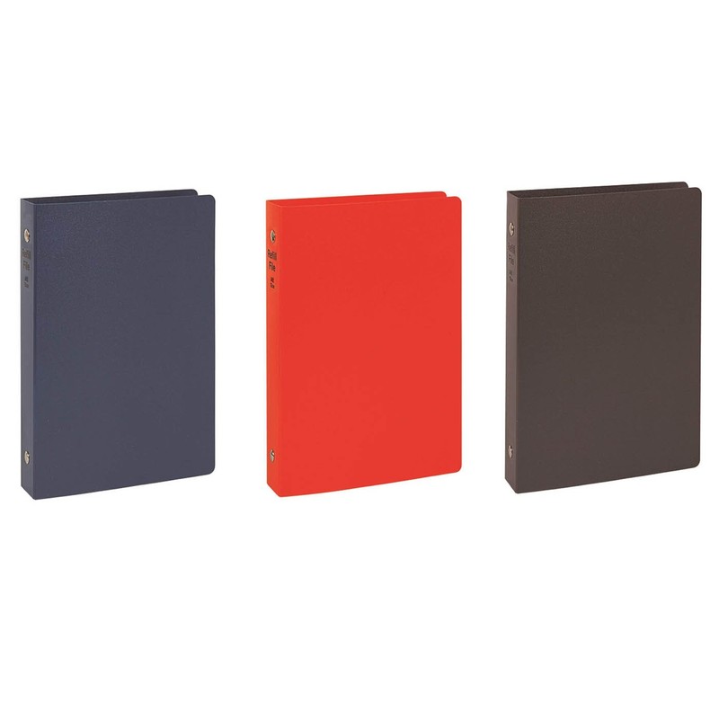 Raymay Fujii WAF701K Refill File, A5, PP, Navy