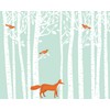 Wall Rogues WR50602 Woodland Wall Mural, Green