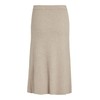 Vila Female Midi Skirt Knitted, Natural melange