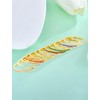 14K Gold Eternity Ring Women Created Amethyst Stackable Band Jewelry