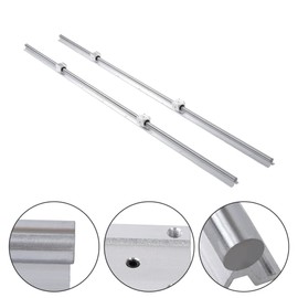 Timunr Complete Linear Motion System 2 Pcs SBR20-1800mm Rails and 4 Pcs SBR20UU Bearing Blocks Fully Supported 20mm Shaft