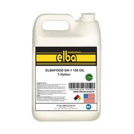 Food Grade Gear Oil | Synthetic Blend | SAE 85W-90| IS0 150 | Industrial Gear Oil| NSF Registered AS H-1. Kosher and Halal Compare to: LUBRIPLATE | Petro-Canada | Kluber | PETROCHEM | (1 GL) USA