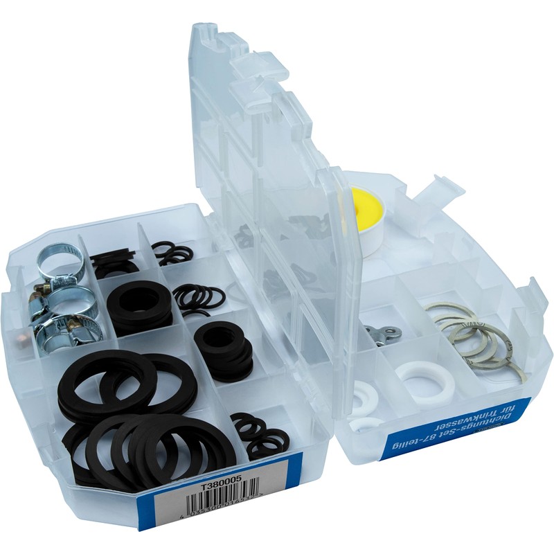 Cornat Sealing Assortment 87 Pieces - Rubber Seals, Sealing Rings