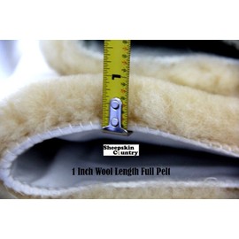 Aegis cover 701003sand Tan Luxury Australian Sheepskin Semi Custom Seat Cover Vest, 1 Pack